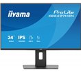 Ecran IIYAMA 24'' Ultra mince Noir IPS 1920x1080 100Hz 1ms 350cd/m² HDMI DP USB-C dock USB-C 4xUSB Haut-parleurs 15cm pied régla
