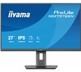 Ecran IIYAMA 27" Noir Ultra mince IPS 16:9 2560x1440 350cd/m² 75Hz 1ms HDMI DP USB-C Dock USB-C 4xUSB HPs 15cm pied réglab haut 