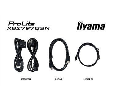 iiyama ProLite XB2797QSN-B1 écran plat de PC 68,6 cm (27") 2560 x 1440 pixels Quad HD LCD Noir