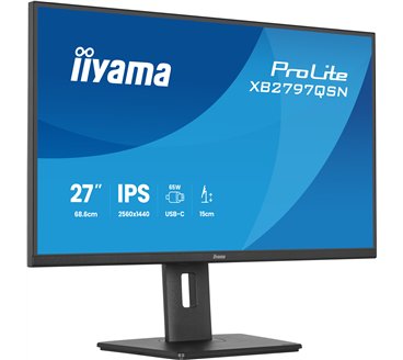 iiyama ProLite XB2797QSN-B1 écran plat de PC 68,6 cm (27") 2560 x 1440 pixels Quad HD LCD Noir