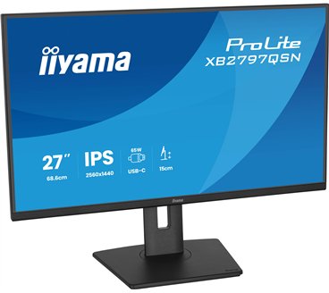iiyama ProLite XB2797QSN-B1 écran plat de PC 68,6 cm (27") 2560 x 1440 pixels Quad HD LCD Noir
