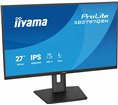 Ecran IIYAMA 27" Noir Ultra mince IPS 16:9 2560x1440 350cd/m² 75Hz 1ms HDMI DP USB-C Dock USB-C 4xUSB HPs 15cm pied réglab haut 