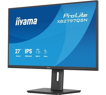 iiyama ProLite XB2797QSN-B1 écran plat de PC 68,6 cm (27") 2560 x 1440 pixels Quad HD LCD Noir
