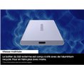 SSD EXT SAMSUNG T7 Resurrected 4000G Gris clair USB 3.2 Gen 2 Lecture Jusqu'à 1050 Mo/s Ecriture Jusqu'à 1000 Mo/s MU-PD4T0G/WW