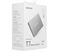SSD EXT SAMSUNG T7 Resurrected 4000G Gris clair USB 3.2 Gen 2 Lecture Jusqu'à 1050 Mo/s Ecriture Jusqu'à 1000 Mo/s MU-PD4T0G/WW