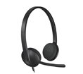 Casque Micro Logitech Headset H340 USB (Noir)