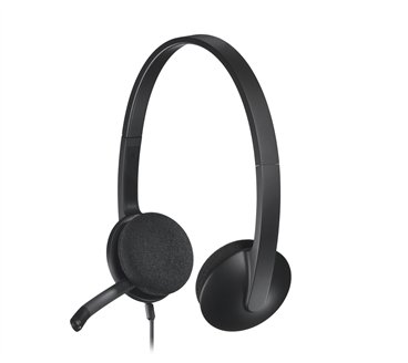 Casque Micro Logitech Headset H340 USB (Noir)