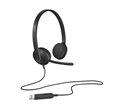 Casque Micro Logitech Headset H340 USB (Noir)