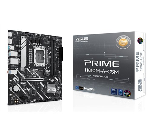 ASUS PRIME H810M-A-CSM Intel H810 LGA 1851 (Socket V1) micro ATX