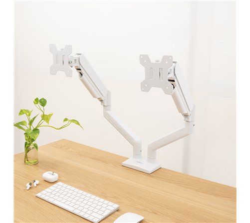 TooQ DB1434TNR-W support d'écran plat pour bureau 86,4 cm (34") Blanc