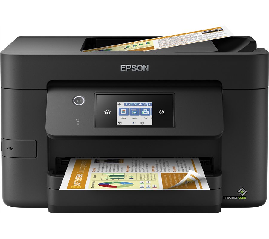 Imprimante Multifonction Epson WorkForce WF-3820DWF Wifi Recto-Verso (Noir)