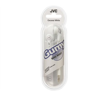 Ecouteurs intra-auriculaires JVC Gumy HA-F160 (Blanc)