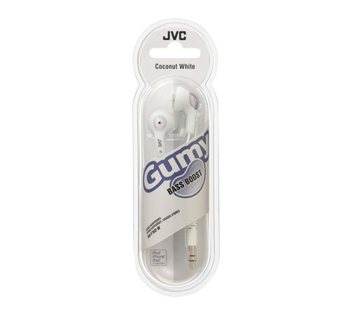 Ecouteurs intra-auriculaires JVC Gumy HA-F160 (Blanc)