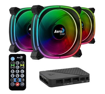 Aerocool Astro 12 Pro Boitier PC Ventilateur 12 cm Noir