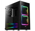 Boitier Moyen Tour ATX AeroCool Tor RGB avec panneaux vitrés (Noir)