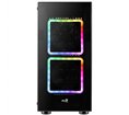 Boitier Moyen Tour ATX AeroCool Tor RGB avec panneaux vitrés (Noir)
