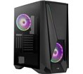 Boitier Moyen Tour E-ATX AeroCool Visor RGB avec panneau vitré (Noir)