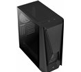 Boitier Moyen Tour E-ATX AeroCool Visor RGB avec panneau vitré (Noir)