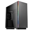 Boitier Moyen Tour ATX AeroCool Glo RGB avec panneau vitré (Noir)