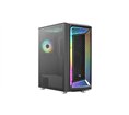 Boitier Moyen Tour ATX AeroCool Interstellar RGB avec panneau vitré (Noir)