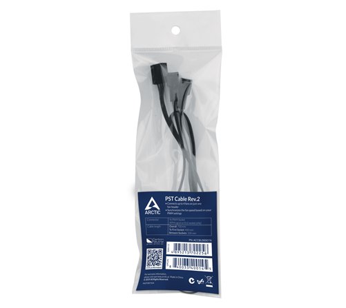 Cable Y quadrupleur d'alimentation Arctic 4 pin PWM 70cm (alimentation ventilateur)