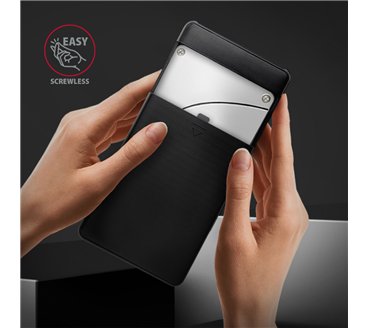 Axagon EE25-SLC Boîtier de disques de stockage Boîtier disque dur/SSD Noir 2.5"